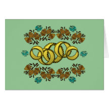 Five Golden Rings Cards