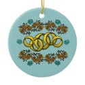 Five Golden Rings Ornaments ornament