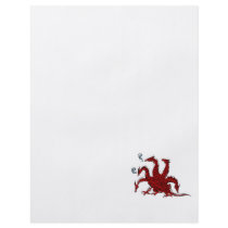 Five headed red dragon flyer