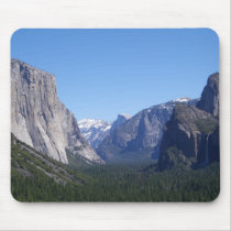 Five Landmarks Yosemite California Mousepad