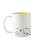 Five Little Birds - Yellow mugs