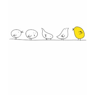 Five Little Birds - Yellow shirt