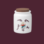 Five Little Zombies And Fred Gear candy jars