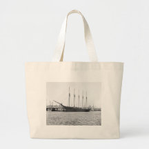 Five-Masted Schooner, 1800s Bag