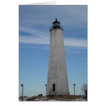 Five Mile Point Lighhouse New Haven CT Harbor Card