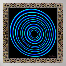 Five Moving Rings Poster