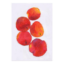 Five Nectarines posters by apmercer Five Nectarines posters