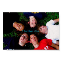 Five Pie Poster posters