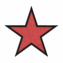 Five Point Star embroidered shirts