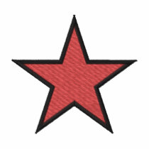 Five Point Star embroidered shirts