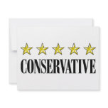Five Star Conservative Personalized Invites
