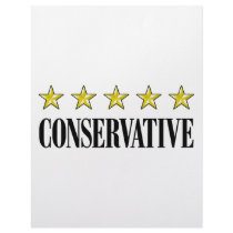 Five Star Conservative letterhead by RightWingGifts Five Star Conservative letterhead