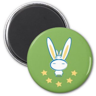 Five Star Cool Character Bunny Daddy Magnet magnet