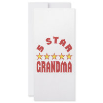Five Star Grandma Full Color Rack Card