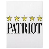 Five Star Patriot letterhead by RightWingGifts Five Star Patriot letterhead