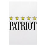 Five Star Patriot Personalized Stationery
