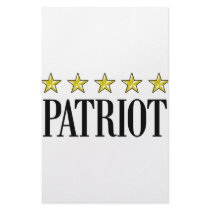 Five Star Patriot Personalized Stationery