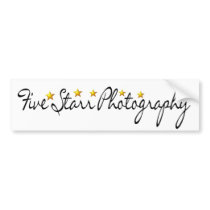 Five Starr Bumper Sticker
