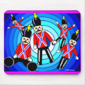 Five Toy Soldiers mousepads by Pazzoom Five Toy Soldiers mousepads