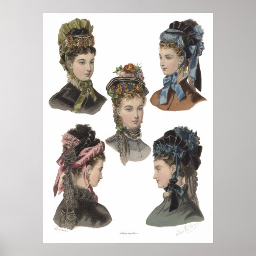 Lavish Steampunk Victorian Updos With Ribbons and Trim