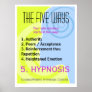 Five Ways We Learn Poster