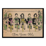 Five Years Old! Greeting Card