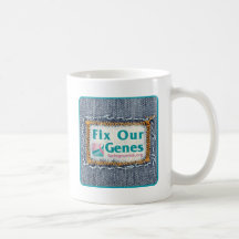 FIX OUR GENES COFFEE MUGS