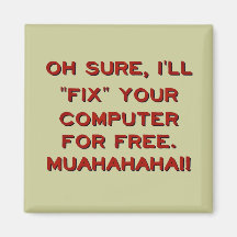 Fix Your Computer For Free? Fridge Magnets