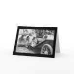 Fixing a Flat Tire on a Buick Roadster 1909 cards