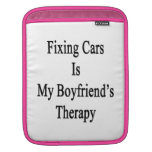 Fixing Cars Is My Boyfriend's Therapy iPad Sleeves