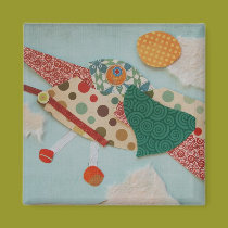 Fizz the Fish magnet magnets