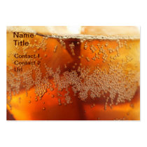 Fizzing Soda Business Card