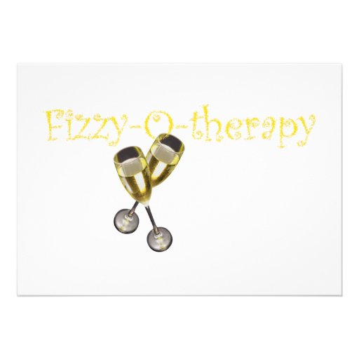 Fizzy-O-therapy Personalized Announcement