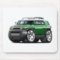 Fj Cruiser Green Car Mouse Pads