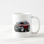 Fj Cruiser Maroon Car Mugs