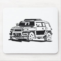 FJ Cruiser New Generation mousepads by G19R75 FJ Cruiser New Generation mousepads