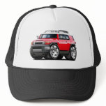 Fj Cruiser Red Car hats
