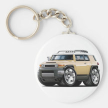Fj Cruiser Tan Car Key Chain