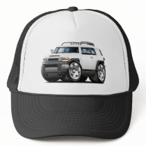 Fj Cruiser White Car Mesh Hat