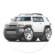 Fj Cruiser White Car Stickers