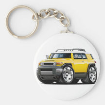 Fj Cruiser Yellow Car Key Chain