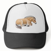 Fjord Horse at Rest Hat by twopurringcats Fjord Horse at Rest Hat