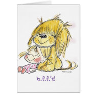 FL-002 Puppy Love card