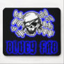 flag5pirate3art2, BLUEYFAB SMALL Mouse Pad