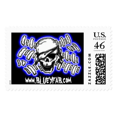 flag5pirate3art2, www.BLUEYFAB.com Postage