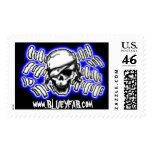 flag5pirate3art2, www.BLUEYFAB.com Postage Stamps