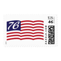 Flag 76 postage