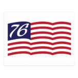 Flag 76 postcard