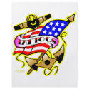 Flag Anchor Tattoo flyers