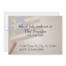 Flag and Firecracker Cookout Announcements
